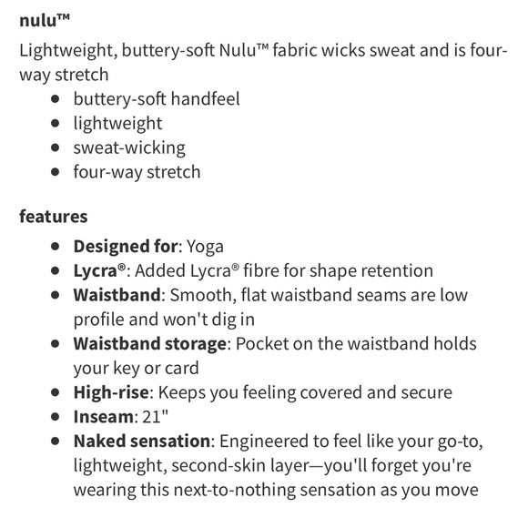 Lululemon Align - Picture 11 of 12